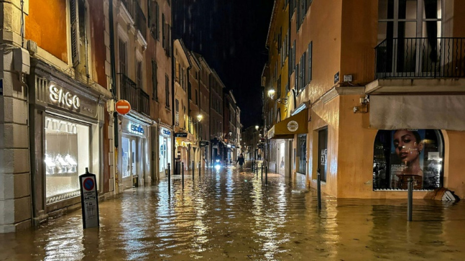 Intemp&eacute;ries: nuit "relativement calme" dans le Var, seul d&eacute;partement encore en vigilance orange crues