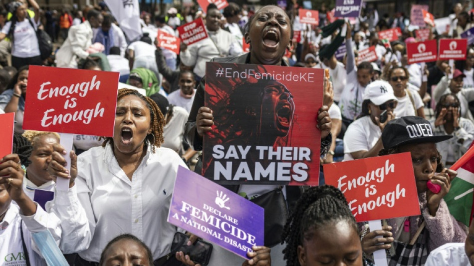 'Stop killing women': Kenyans protest femicide scourge