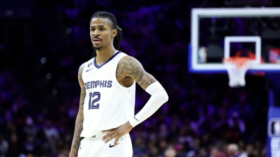 NBA bans Grizzlies' Morant eight games for gun in nightclub