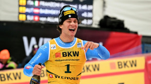Italy's Franzoni wins Wengen super-G for maiden World Cup victory