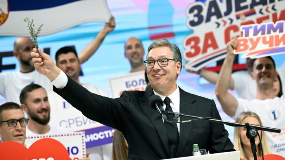 Tens of thousands rally as Serbia heads to pivotal poll