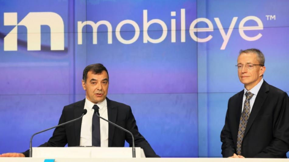 Mobileye, filial de Intel, debuta en Wall Street valorada en 17.000 millones de d&oacute;lares