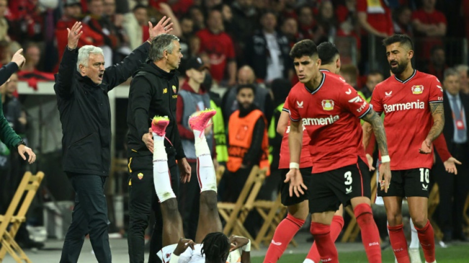 Roma through to Europa League final after draw at Leverkusen