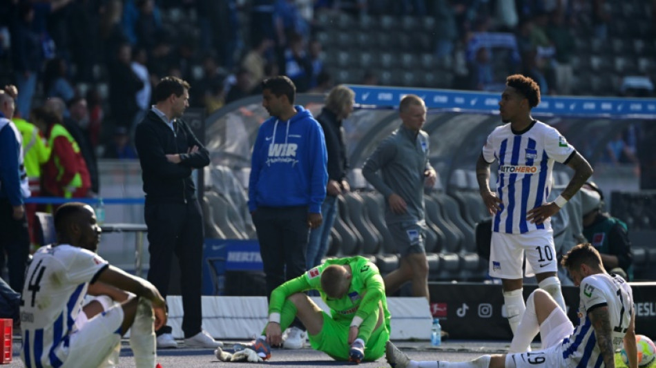 Late Schlotterbeck header relegates Hertha Berlin