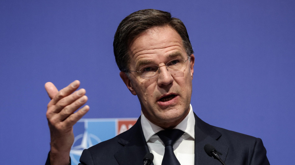 Rutte, 'Europa garantirà il 70% delle forze entro il 2032'