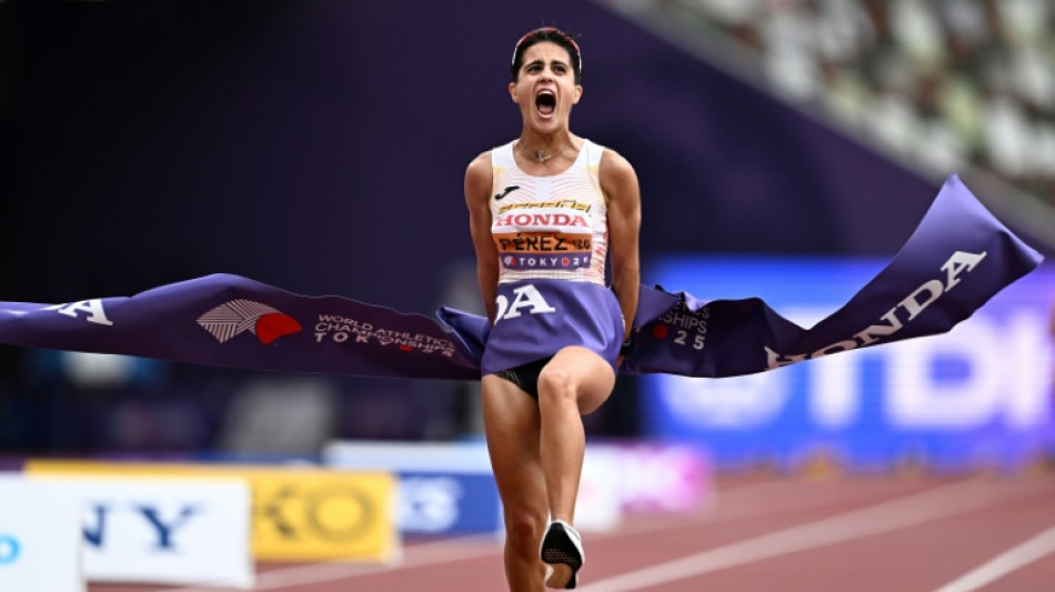 María Pérez repite doblete y Sudamérica se baña en oro en Mundial de atletismo
