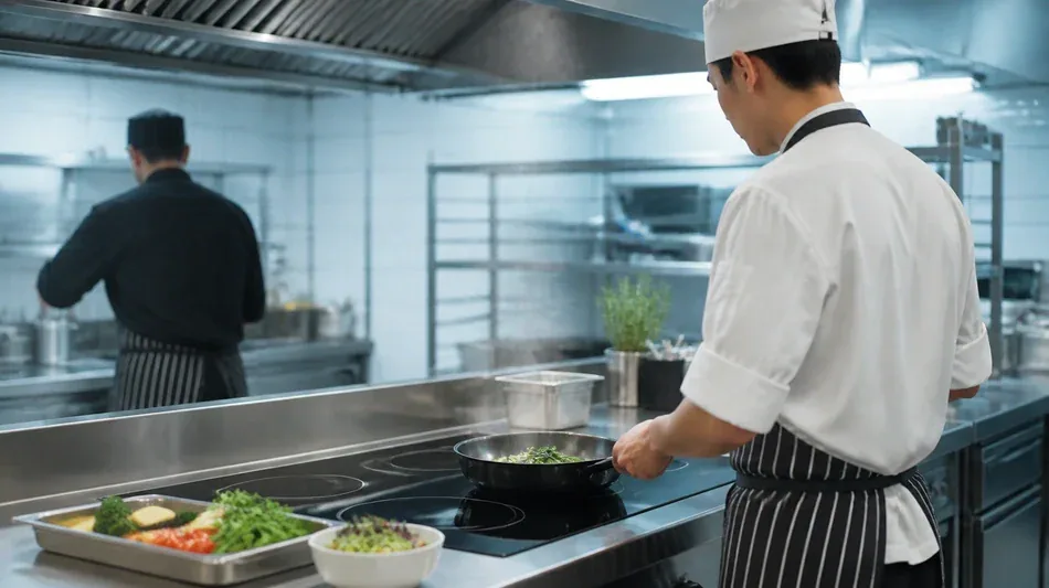 UK chefs turn to induction cooking to reduce kitchen heat, energy use and pollution