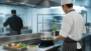 UK chefs turn to induction cooking to reduce kitchen heat, energy use and pollution