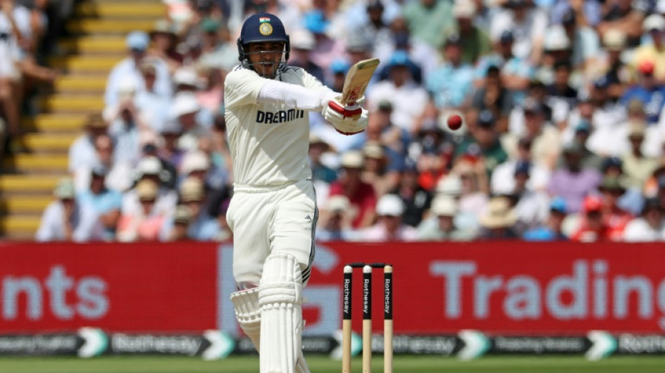 India captain Gill piles on the runs against England with maiden Test double century