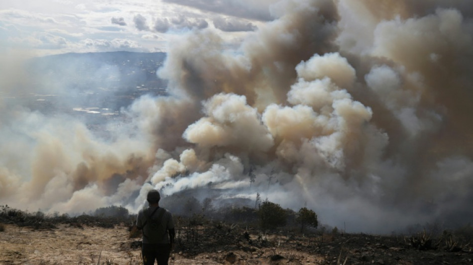 Controlan parcialmente el incendio que amenaza una joya tur&iacute;stica colombiana
