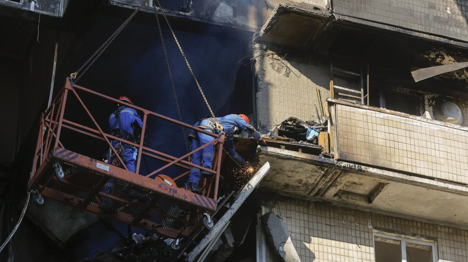 Kiev, droni russi sulla capitale, ci sono feriti