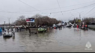 Russie: manifestation dans la ville d'Orsk frapp&eacute;e par des inondations