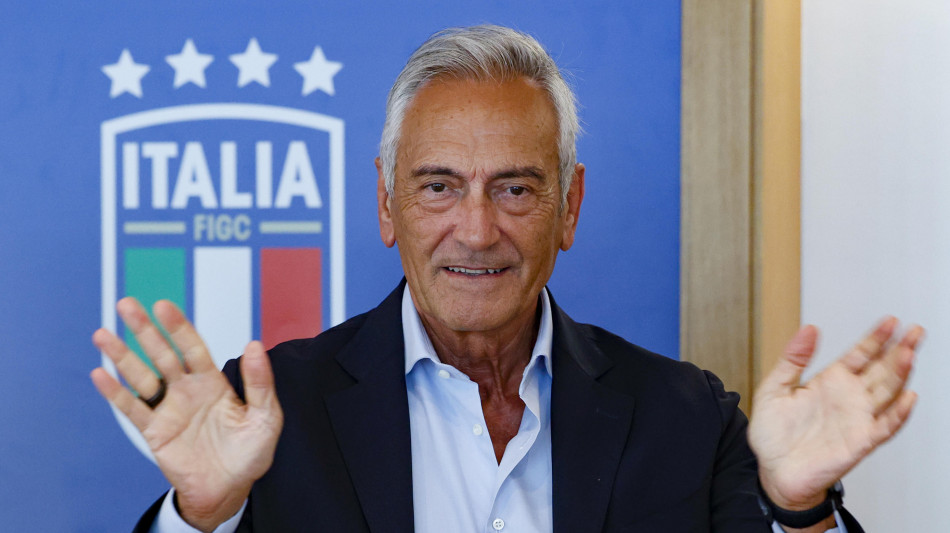 Gravina 'contrari a giocare con mercato aperto,parler&ograve; con Uefa'