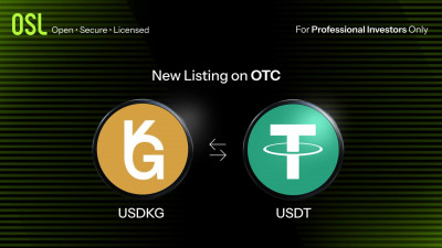 OSL Strengthens Asia&rsquo;s Digital Asset Ecosystem with Listing of State-Supervised Gold-Backed Stablecoin USDKG