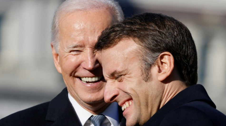 Biden y Macron exhiben una buena sinton&iacute;a pese a discrepancias