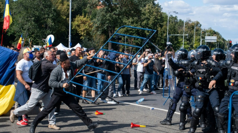 Verletzte bei Auseinandersetzungen zwischen Demonstranten und Polizei in Rum&auml;nien