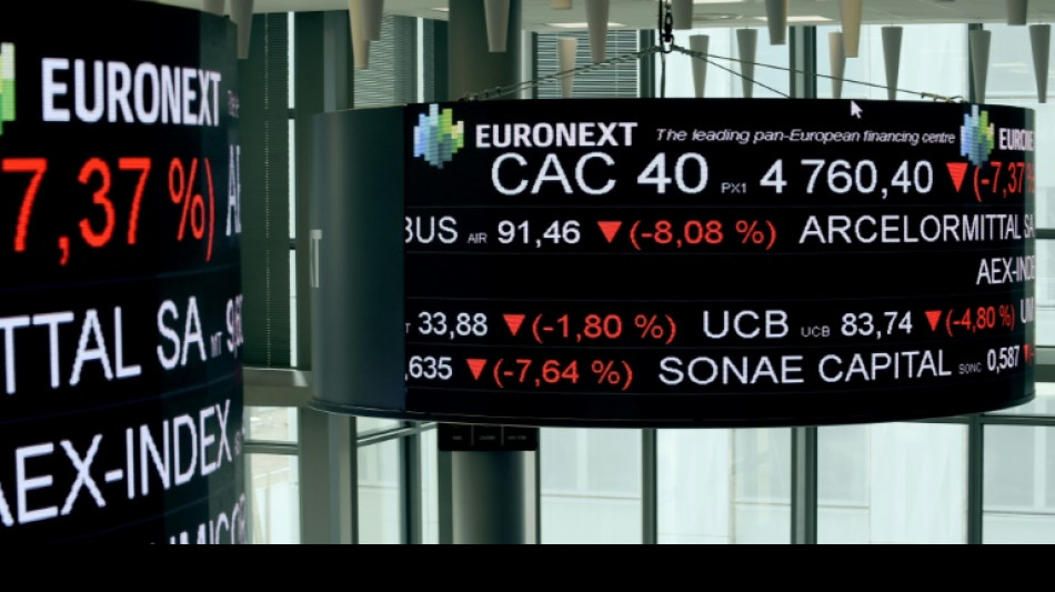 Les Bourses europ&eacute;ennes finissent sur un rebond: Paris +0,85%, Francfort +1,38%