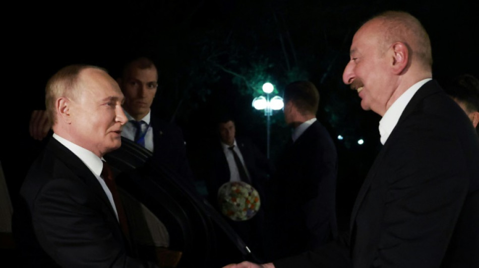 Putin arrives in Azerbaijan for state visit