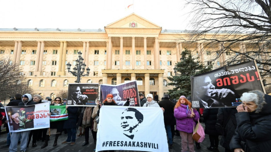 Georgiens Ex-Pr&auml;sident Saakaschwili erneut im Hungerstreik