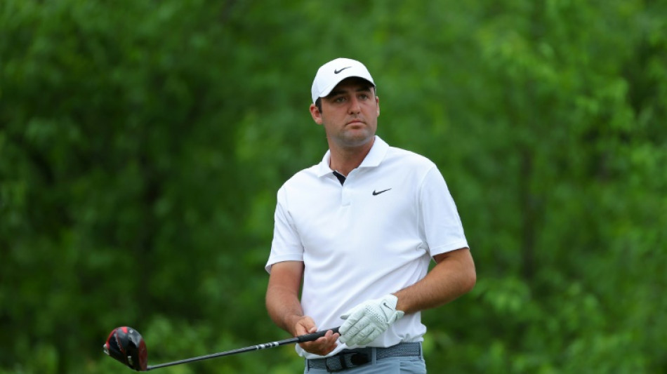Scheffler, Hovland charge at PGA as DeChambeau tees off
