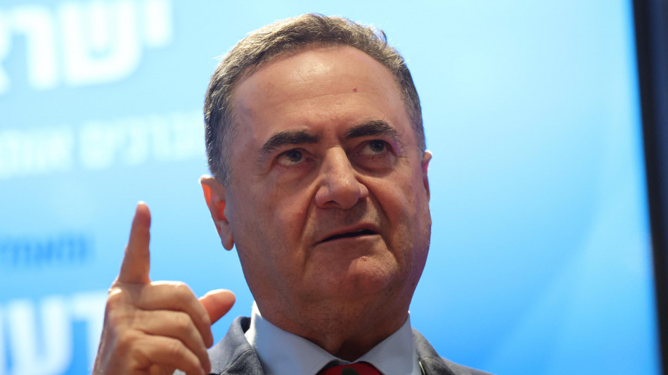 Katz, 'niente Stato Palestina, Idf controller&agrave; aree-chiave'