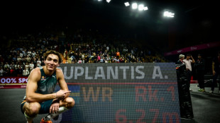 Duplantis breaks his own pole vault world record with leap of 6.27m &nbsp; 