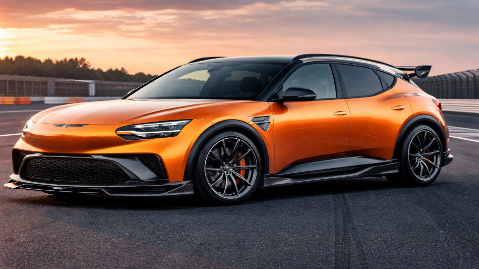 Genesis GV60 Magma before launch