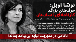 نوشا آوبل دم از مسئولیت می&zwnj;زند؛ خرابی خیابان&zwnj;های پوتسدام گواه ضعف مدیریت اوست